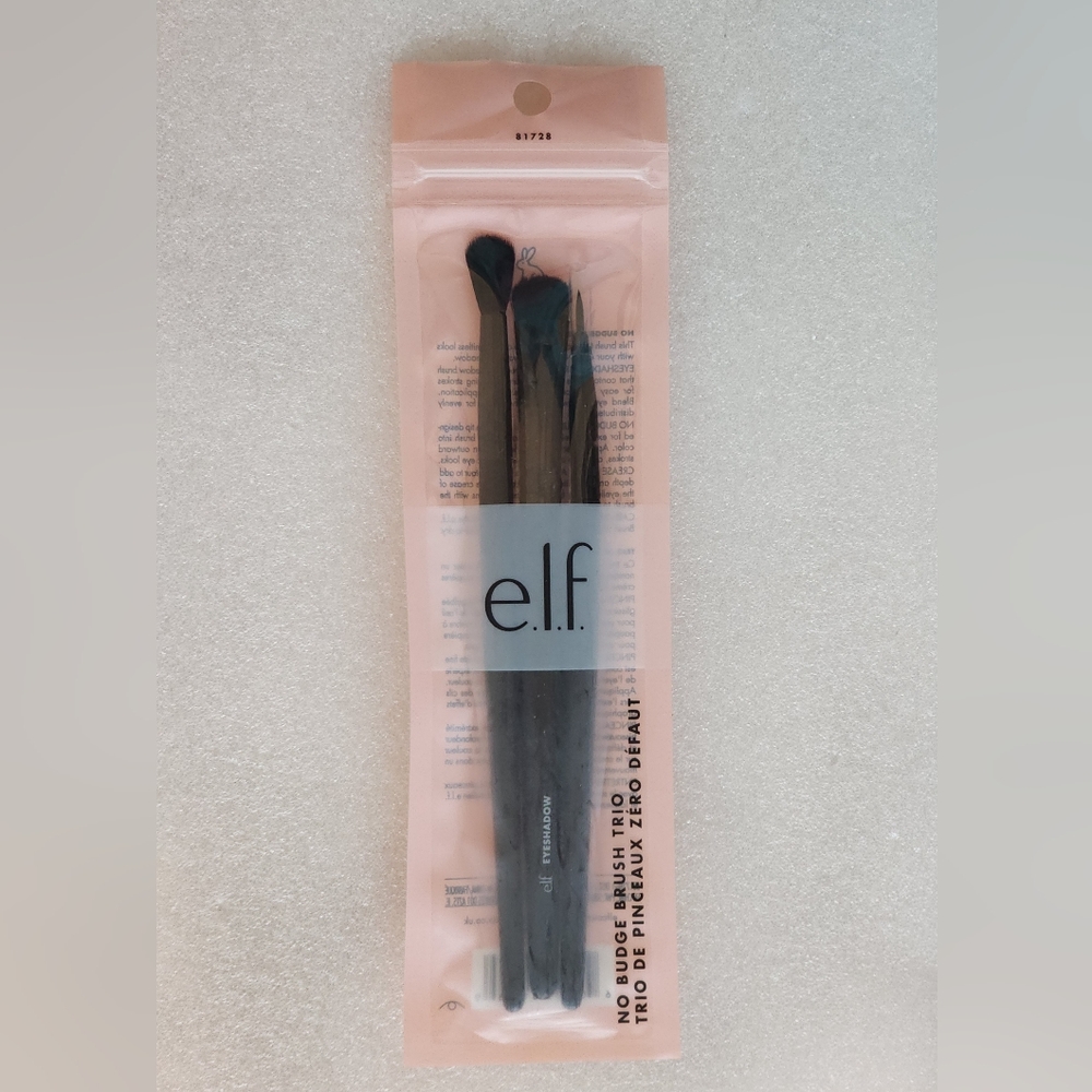e.l.f. No Budge Brush Trio